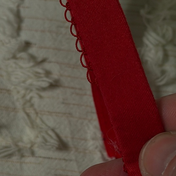 Victoria's Secret Scarlet Lace Trim Bra 32DDD or 34DD - Picture 3 of 10